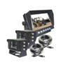 Peruutuskamerasarja ammattikäyttöön 24v 7 näyttö ja kaksi kameraa