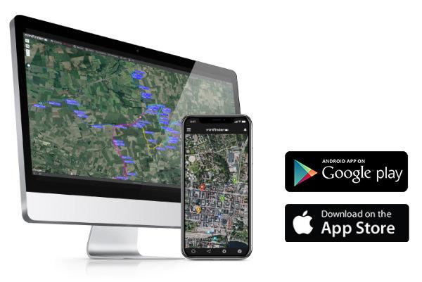 GPS-seuranta sovellus Minifinder GO