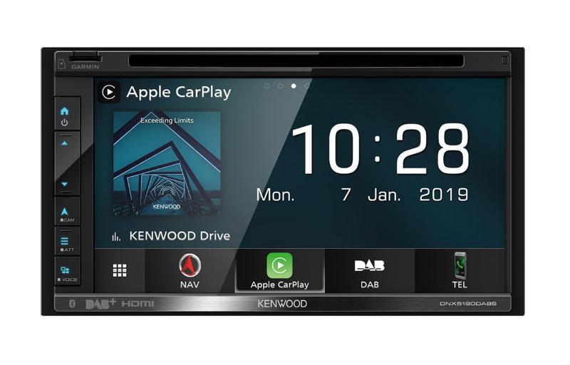 Kenwood-DNX5190DABS-Apple-CarPlay