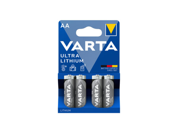 Varta-Ultra-Lithium-AA-paristo-4kpl