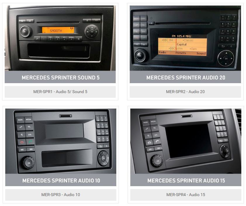 Mercedes-Sprinter-audio-jarjestelmat