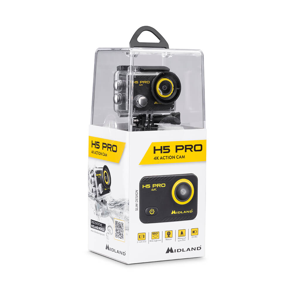Midland action-kamera H5 Pro 4K 2