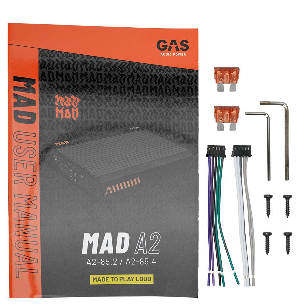 GAS MAD A2-85.4 4-kavainen vahvistin-5