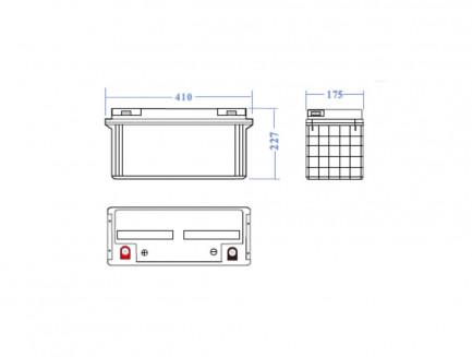 Green Cell AGM akku 12V 120Ah