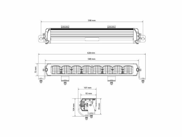 X-Vision Genesis 600 Hybrid beam valkoinen 2