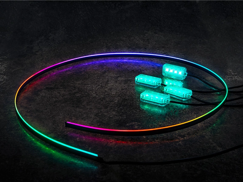 Led Rgb Auton Sisävalosarja-2