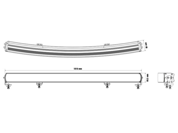 Optibeam Super Captain Dual 1000 Curved-7