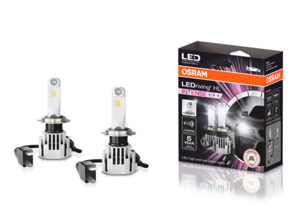 Osram LEDriving Intense LED-polttimopari H7 18 1