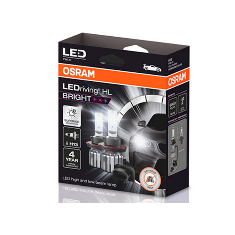 Osram LEDriving LED-Polttimopari H13