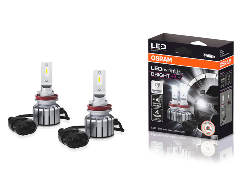 Osram LEDriving LED-Polttimopari H8H11H16H9 1