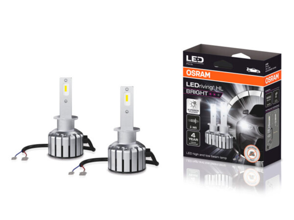 Osram LEDriving LED-polttimopari H1 1