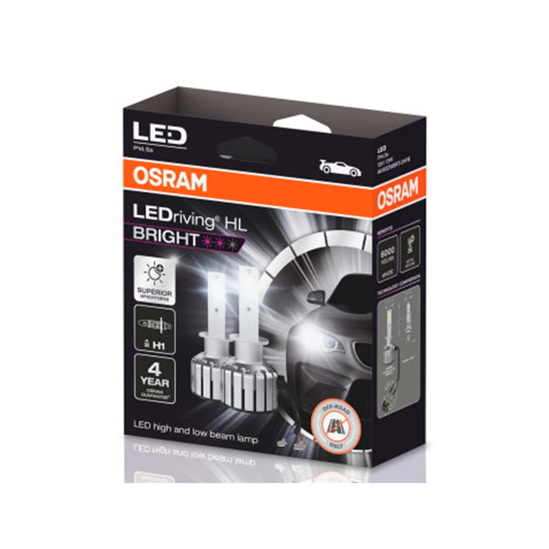 Osram LEDriving LED-polttimopari H1