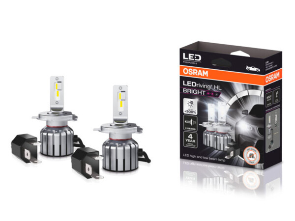 Osram LEDriving LED-polttimopari H4 H19 1