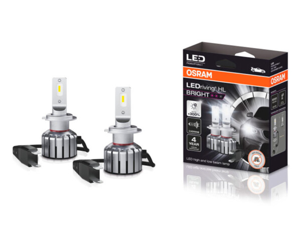 Osram LEDriving LED-polttimopari H7 18 1