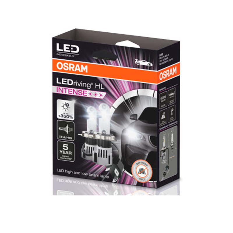 Osram LEDrivingIntense LED-polttimopari H4 H19