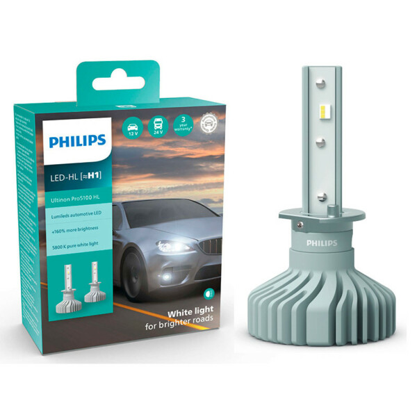 Philips Pro 5100 LED-Polttimopari H1