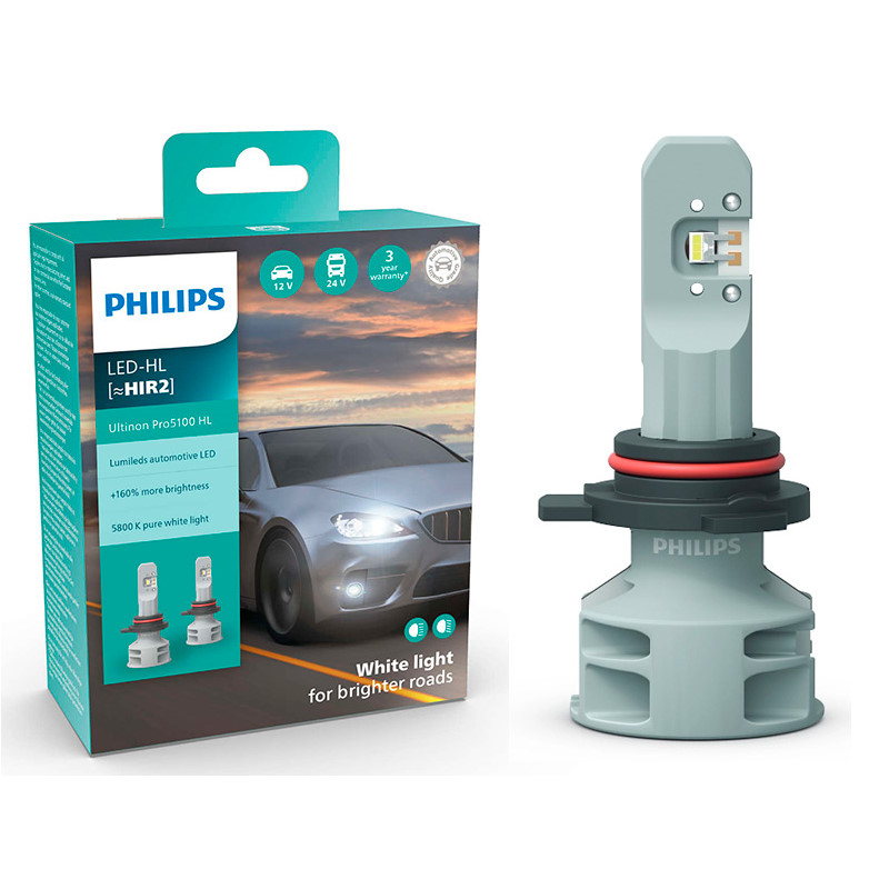 Philips Pro 5100 LED-Polttimopari HIR 2