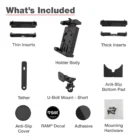RAM Mounts Quick-Grip Pro XL puhelinteline RAM-B-149Z-A-PD7U 3