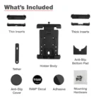 RAM Mounts Quick-Grip Pro XL puhelinteline RAM-HOL-PD7U 6