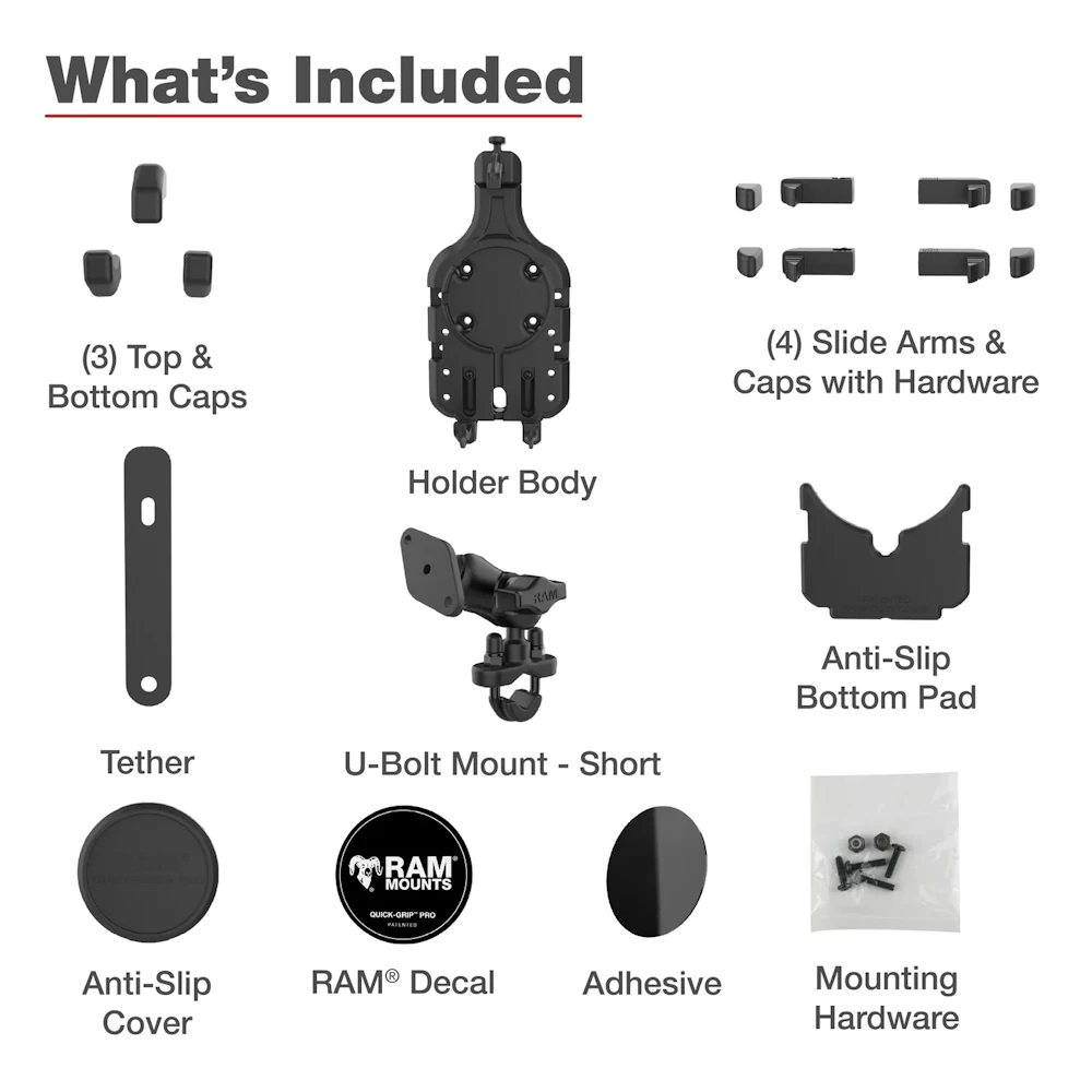 RAM Mounts Quick-Grip Pro puhelinteline RAM-B-149Z-A-PD5U 3