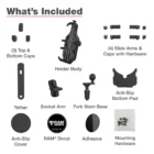 RAM Mounts Quick-Grip Pro puhelinteline RAM-B-176-A-PD5U 3