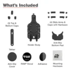 RAM Mounts Quick-Grip Pro puhelinteline RAM-HOL-PD5U 5