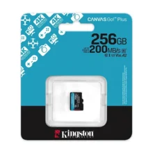 Kingston Canvas Go Plus Gen4 256 Gt microSD U3 muistikortti