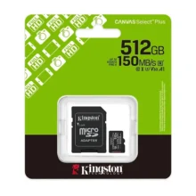 Kingston Canvas Select Plus Gen3 512 Gt microSD muistikortti