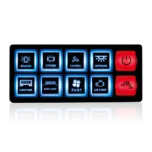 8-kanavainen ohjauspaneeli valojen hallintaan