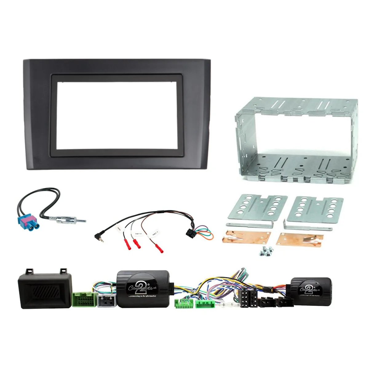 Volvo XC90  2004– 2014 soittimen asennussarja 2-DIN