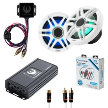 Bluetooth Premium stereopaketti veneeseen 4X80W