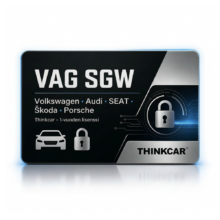 VAG SGW Thinkcar testereille 1-vuoden lisenssi