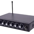 ProCaster Tempo karaokemikseri kahdella langattomalla mikrofonilla-4