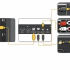 ProCaster Tempo karaokemikseri kahdella langattomalla mikrofonilla-8