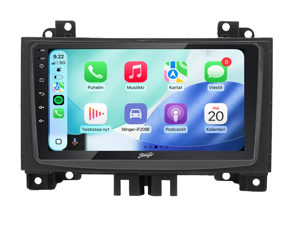 MB Sprinter VW Crafter Android-soittimen asennussarja-2