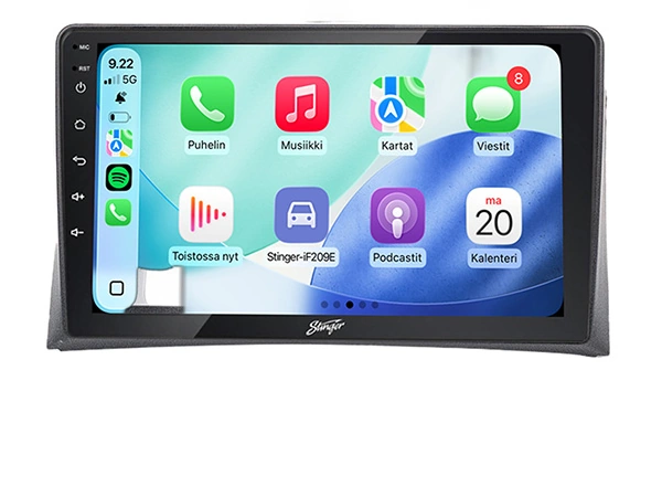 Volkswagen Transporter T5 Android-soittimen asennussarja-2