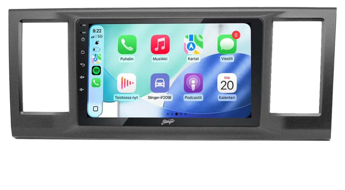 Volkswagen Transporter T6 Android-soittimen asennussarja-2