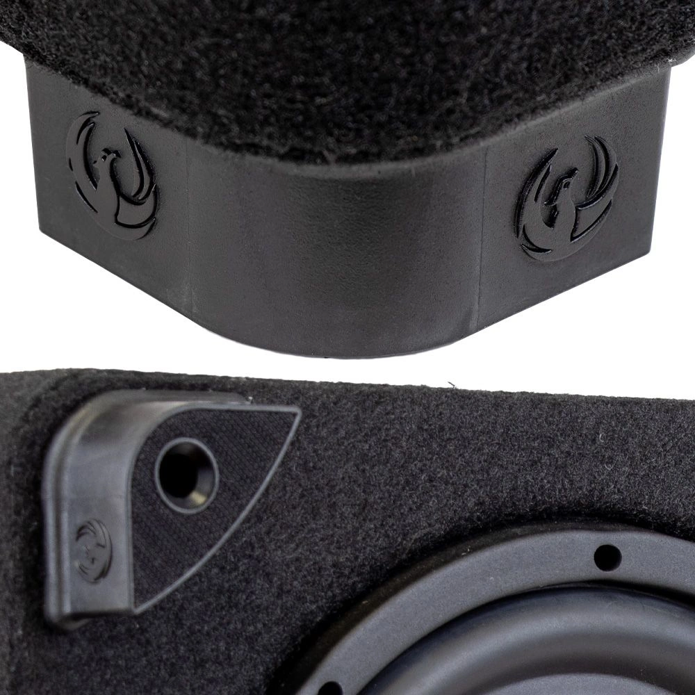 Phoenix Gold ZX210PBSi 10-tuuman koteloitu subwoofer + passiivisäteilijä yksityiskohdat