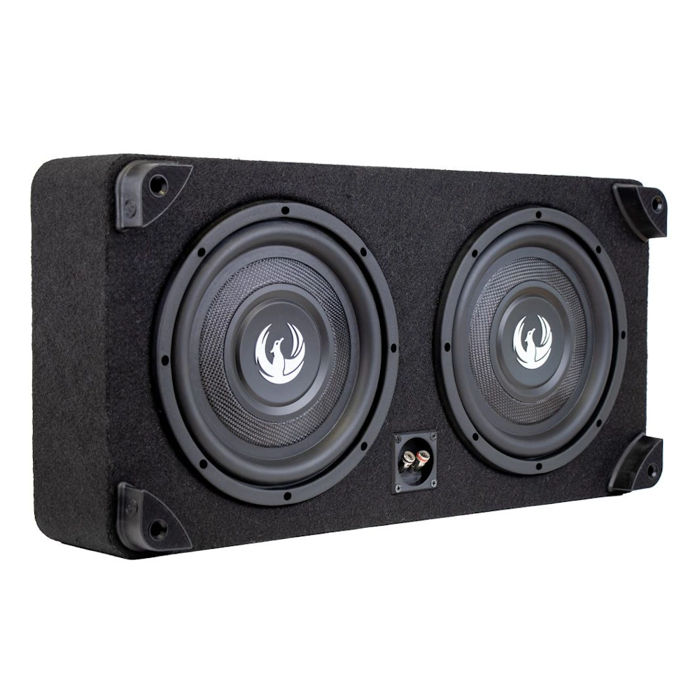 Phoenix Gold ZX210PBSi 10-tuuman koteloitu subwoofer + passiivisäteilijä Phoenix Gold ZX210PBSi 10-tuuman koteloitu subwoofer + passiivisäteilijä