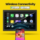 Stinger iE268E -soitin Apple CarPlay- ja Android Auto -näkymissä