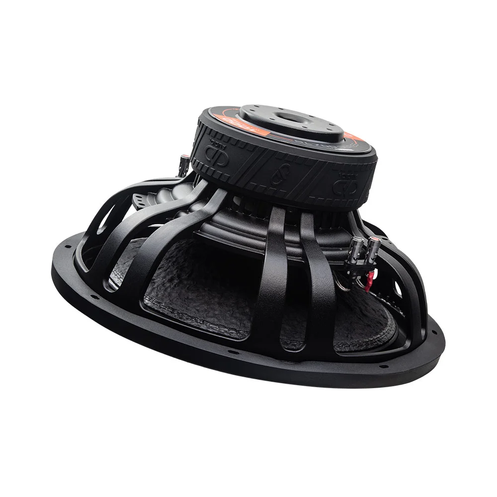 DD Audio SL715 matalarunkoinen subwoofer – takakulma