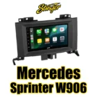 Stinger iE268E -soitin Mercedes W906 -asennuskehyksellä