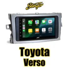 Stinger iE268E Toyota Verso 2009–2018 multimediasoitin ja asennuskehys
